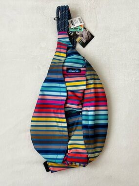 NWT Kavu Rope Sling Bag Chroma Stripe